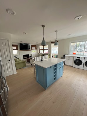 Kitchen and Living Room