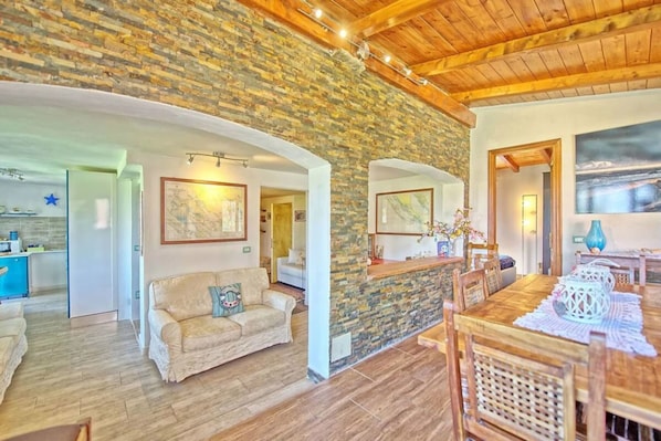 Living and dining room