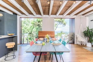 Living and dining room