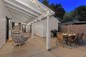 Large Private patio