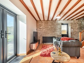 Living area | Cwtch Honey - Gaer Cottages, Cribyn, Lampeter