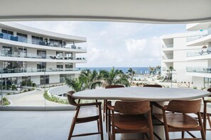 Morning coffee with a view! Enjoying the ocean breeze and the beauty of the sea from this stunning spot.