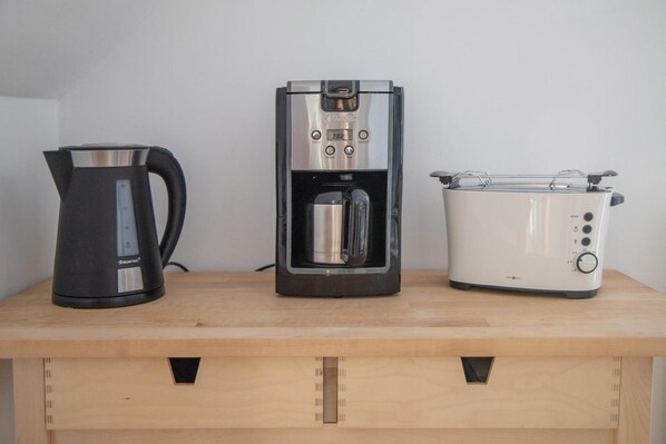 Kaffe och/eller kaffebryggare