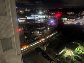 Blick von der Unterkunft