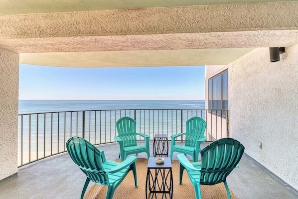 Private balcony