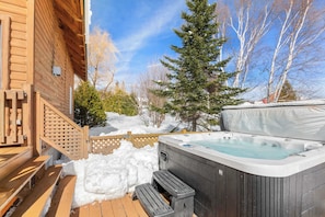 Bain à remous extérieur