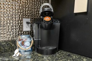 Keurig coffee maker for guest use