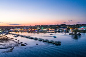 Marsh Walk and Pier at Dusk