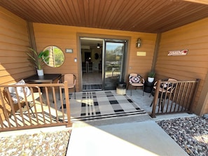 Relax on your private patio