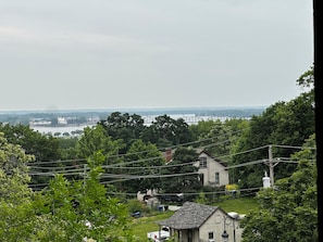 View of Misissippi River from porch