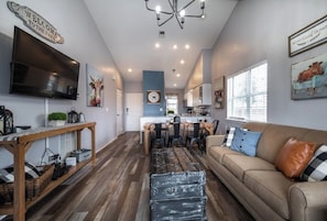 Living room with Smart TV