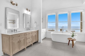 Master Bathroom with tub