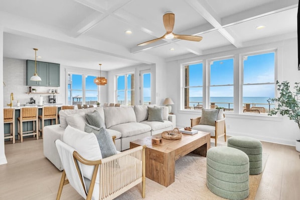 Open concept living room