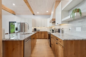 Beautiful Kitchen With Large Island