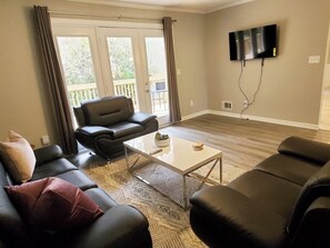 Living room with Smart tv