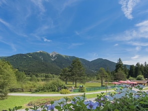 Himmel, Berg, Bergforms, Baum, Hügel, Gebirge, Hochland, Landschaft, Bergstation