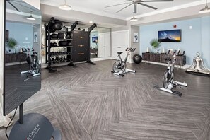 Fitnessbereich