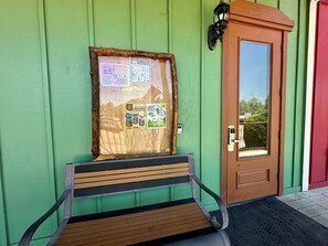 Private locked door for our Suite guest only