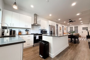 Fully Stocked, Renovated Kitchen!