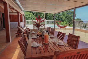 Outdoor dining