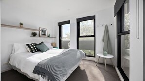 Richmond Retreat | Bedroom 1 | Queen | Access to terrace