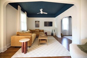 Open, spacious layout upon entry from the staircase
