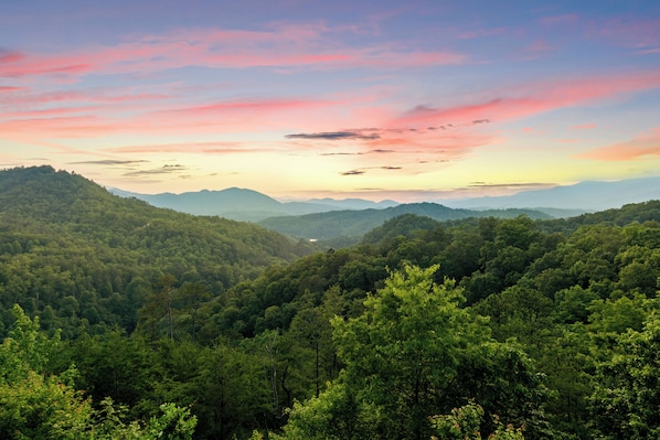 Sunset View from the Front Porch!