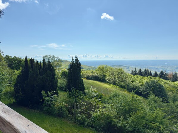 Vue depuis l’hébergement