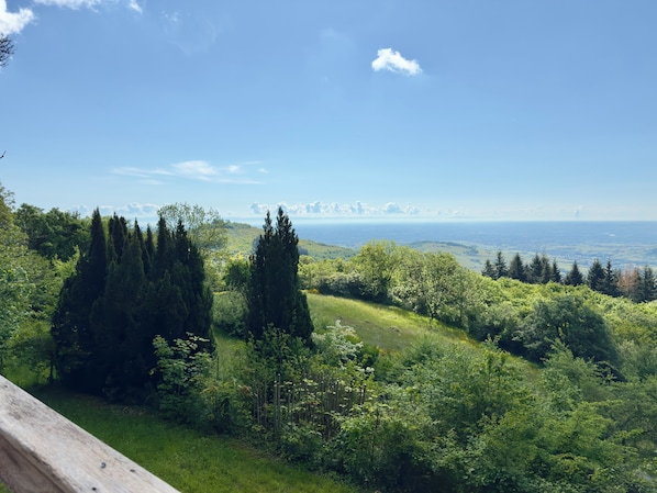 Vue depuis l’hébergement