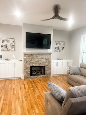 Living area on main level