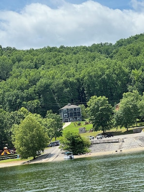 The house from center hill lake!
