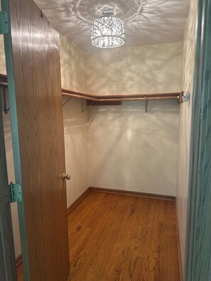 Walk in closet.