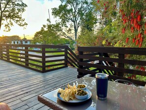 Afternoon - Front Deck