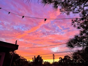 Sunset - Back Deck