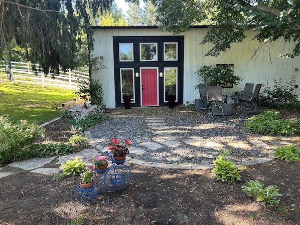 Front of the house