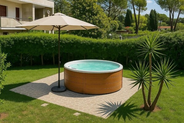 Bubbelpool utomhus