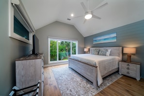 Primary Bedroom on the 2nd floor with a King bed.