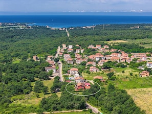 Vue aérienne