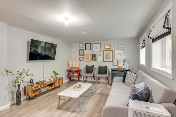 Tobyhanna Vacation Rental | 4BR | 1.5BA | 1,412 Sq Ft | Stairs Required