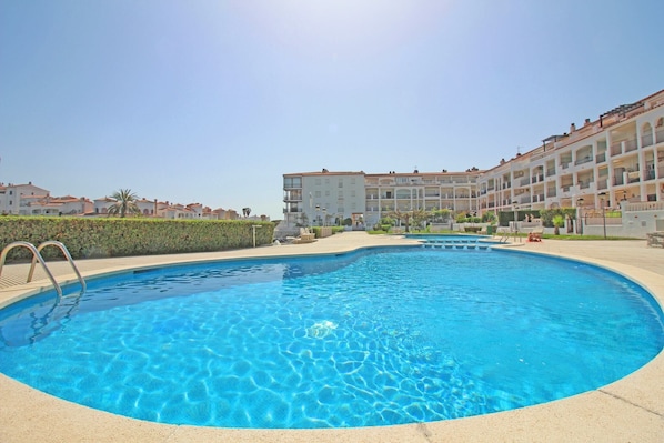 Schwimmbad des Ferienhauses
