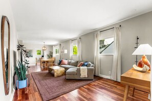 Plenty of room to relax, gather, and hang out together