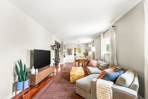 Plenty of room to relax, gather, and hang out together