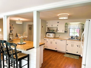 Full kitchen with everything you need