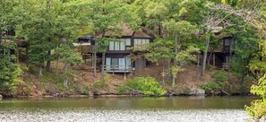 Your lakeside escape awaits! This charming Treetop Village villa blends perfectly with the natural beauty of the Lake of the Ozarks.