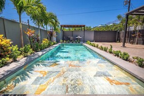 Pool looking from Living Room to Rancho