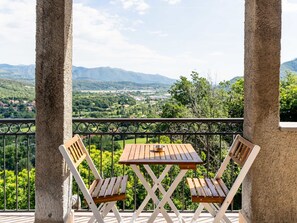 Furniture, Outdoor Furniture, Hill, Table, Outdoor Table, Chair, Mountain Range, Hill Station, Balcony, Kitchen & Dining Room Table