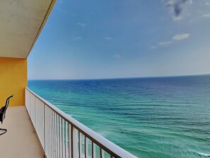 Gulf Front Balcony View