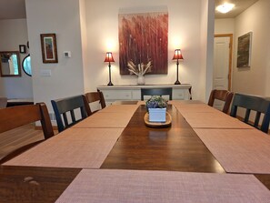 Dining Area | Comfortable seating for 8!