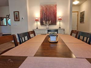 Dining Area | Comfortable seating for 8!