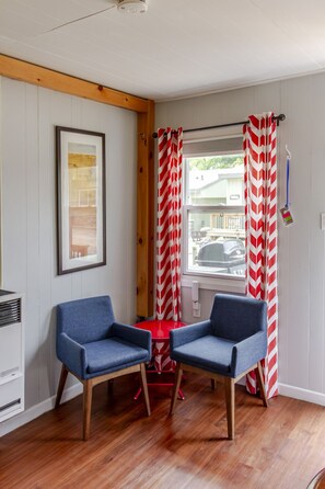 Seating in window nook